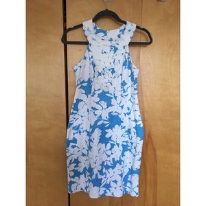 Blue & White Day Dress